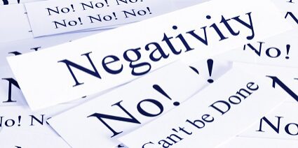 A look at the concept of negativity, can't be done, impossible, no.